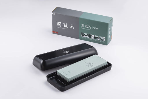 Kai Sekimagoroku #400 Knife Sharpener with Storage Case-Kiichin - The #1 Place for Japanese Goods in Your Hand!