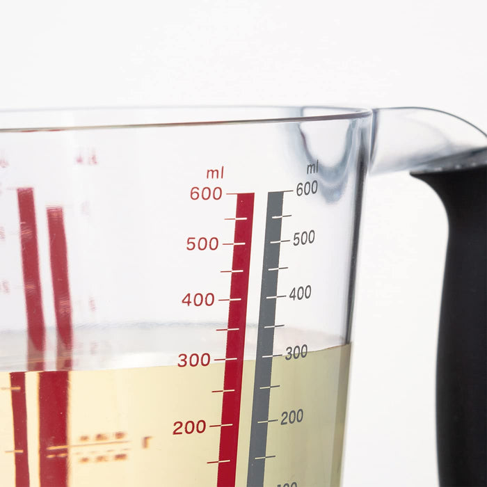 Kai Corporation 600ml Measuring Cup DH3138 Japan Select100-Kiichin - The #1 Place for Japanese Goods in Your Hand!