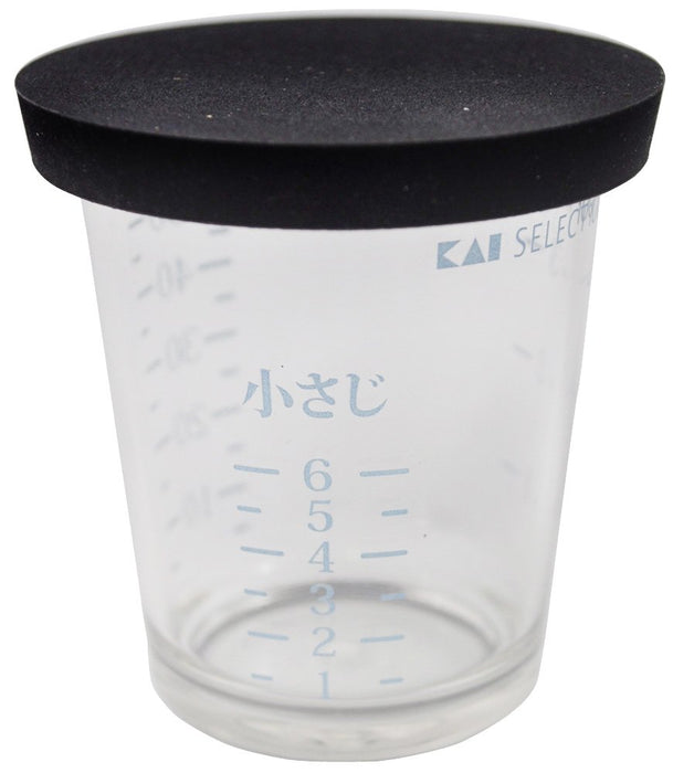 Kai Corporation Select100GL Measuring Cup 50mL DH3128 w/Lid-Kiichin - The #1 Place for Japanese Goods in Your Hand!