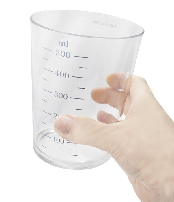 Kai 500ml Measuring Cup w/Lid DH3126 Select100-Kiichin - The #1 Place for Japanese Goods in Your Hand!