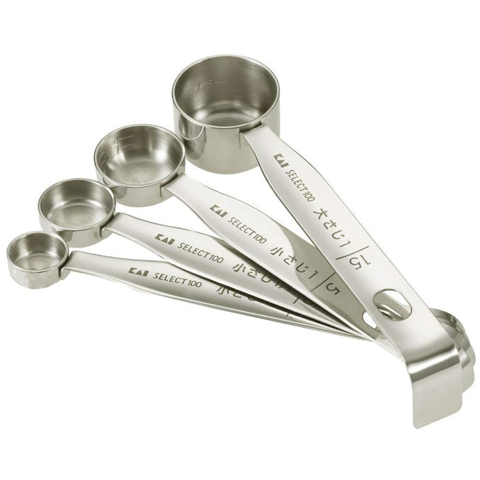 Kai Corporation Measuring Spoon Select100 DH3006-Kiichin - The #1 Place for Japanese Goods in Your Hand!