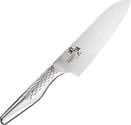 Kai Seki Magoroku Takumi Knife Set Santoku 165mm Petty 120mm Sharpener Dishcloth [AB-5156 AB-5163 AP-0308]-Kiichin - The #1 Place for Japanese Goods in Your Hand!