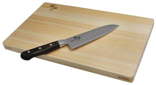 Kaiin Kai Seki Magoroku Santoku Knife 165mm & Hinoki Cutting Board Set AE5151-Kiichin - The #1 Place for Japanese Goods in Your Hand!