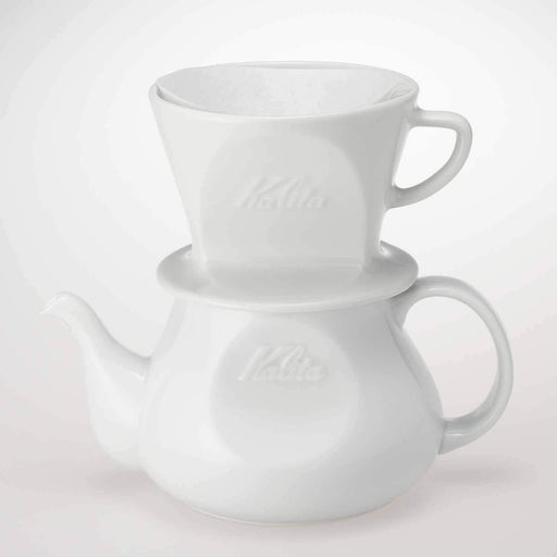 Kalita 700Ml Porcelain Coffee Pot from Japan-Kiichin - The #1 Place for Japanese Goods in Your Hand!