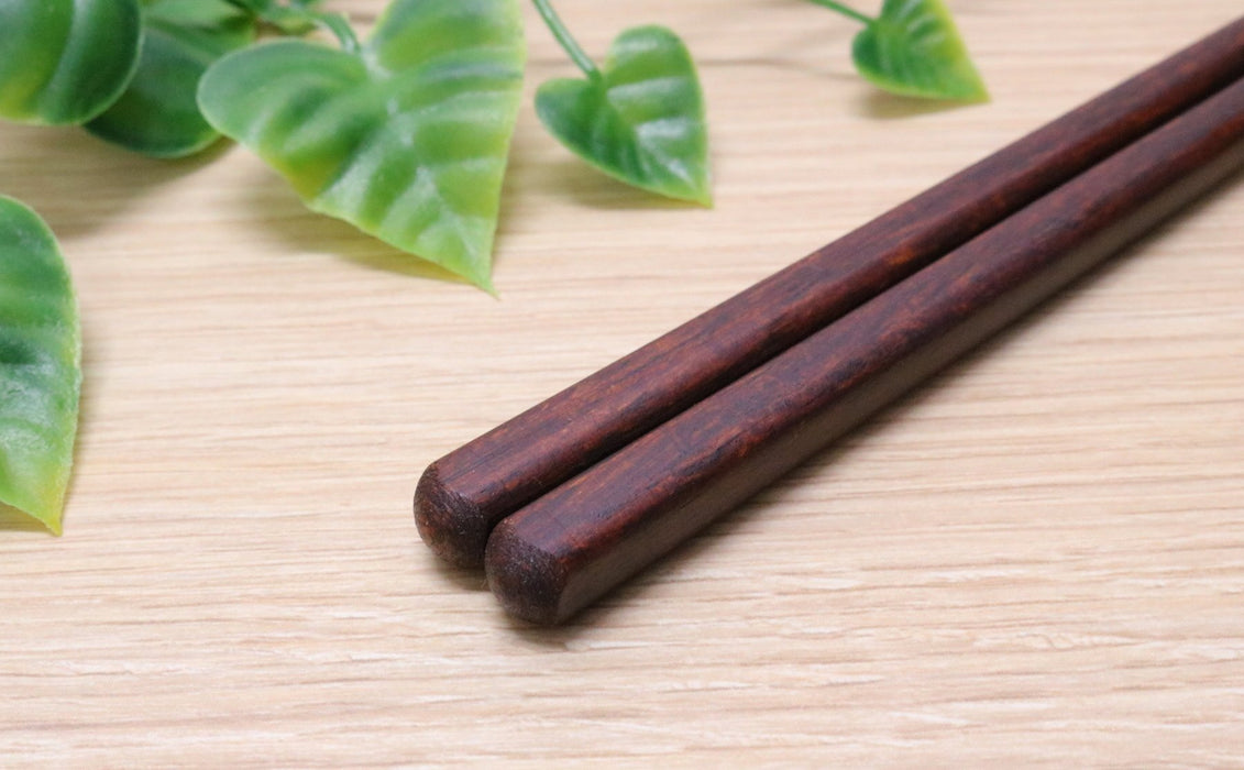 Kawai 5-Piece 23Cm Wooden Chopsticks Set - Dishwasher Safe, Brown-Kiichin - The #1 Place for Japanese Goods in Your Hand!