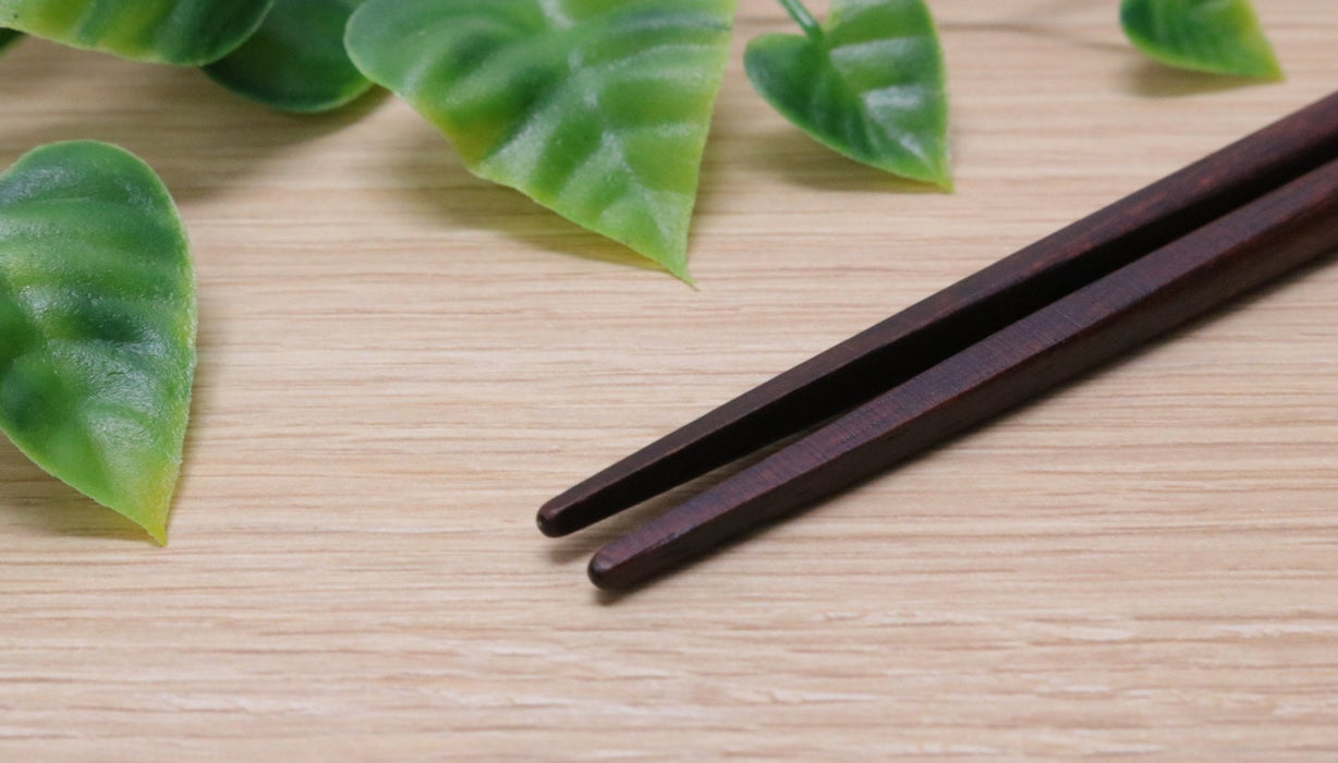 Kawai 5-Piece 23Cm Wooden Chopsticks Set - Dishwasher Safe, Brown-Kiichin - The #1 Place for Japanese Goods in Your Hand!