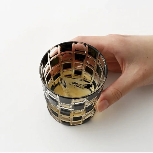 Kimoto Glassware Tokyo Kuroco Edo Kiriko Old Fashioned Glass - Authentic Japanese Craftsmanship-Kiichin - The #1 Place for Japanese Goods in Your Hand!