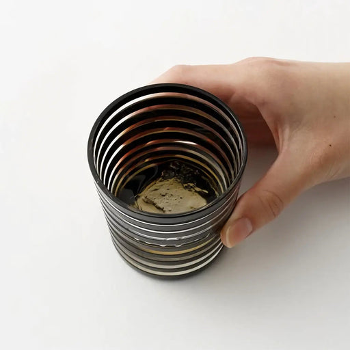 Kimoto Glassware Tokyo Kuroco Edo Kiriko Old Fashioned Glass - Authentic Japanese Craftsmanship-Kiichin - The #1 Place for Japanese Goods in Your Hand!