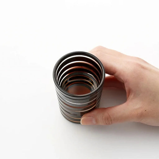 Kimoto Glassware Tokyo Kuroco Edo Kiriko Shot Glass - Authentic Japanese Craftsmanship-Kiichin - The #1 Place for Japanese Goods in Your Hand!