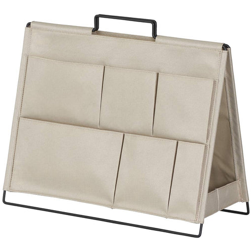 Kingjim Ksp001D Beige Storage Stand Desk - Japanese Made Tool Stand-Kiichin - The #1 Place for Japanese Goods in Your Hand!