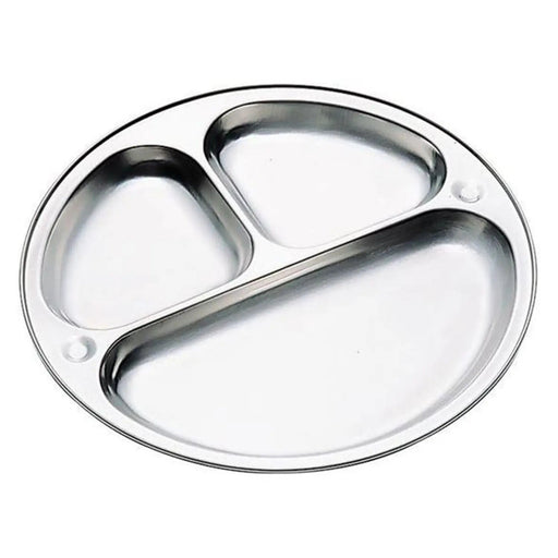 Honma Seisakusho Japan Koinu Stainless Steel Lunch Plate-Kiichin - The #1 Place for Japanese Goods in Your Hand!