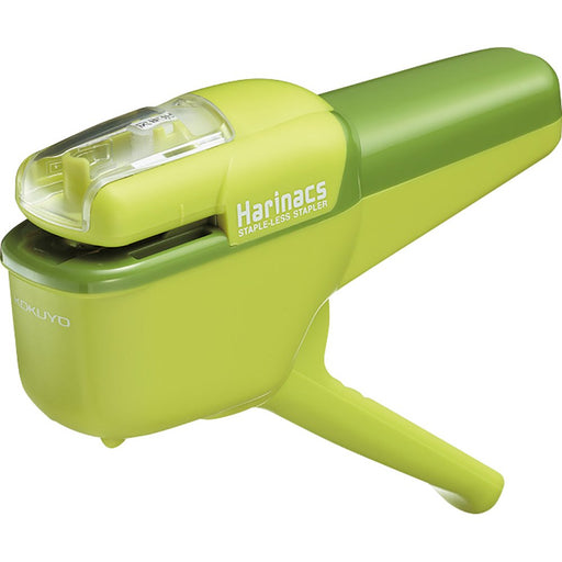 Kokuyo Harinacs Handy Stapler - Green, 10 Sheets Capacity-Kiichin - The #1 Place for Japanese Goods in Your Hand!