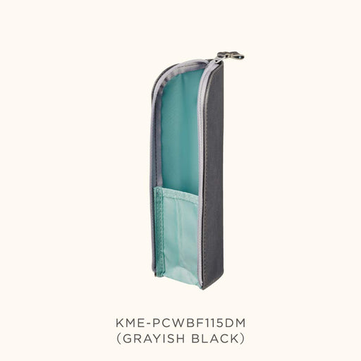 Kokuyo Slim Black Pen Case - KME-PCWBF115DM-Kiichin - The #1 Place for Japanese Goods in Your Hand!