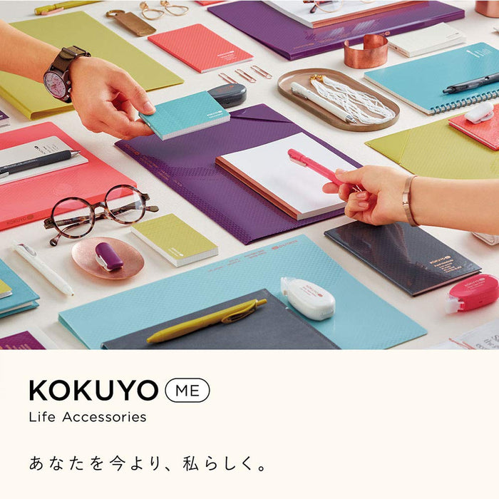 Kokuyo Slim Me Blue Pen Case - Smoky Sky (KME-PCWBF115GB)-Kiichin - The #1 Place for Japanese Goods in Your Hand!