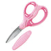 Kokuyo Japan Aerofit Sakusa Pink Scissors for Kids - Right Hand (P270P)-Kiichin - The #1 Place for Japanese Goods in Your Hand!