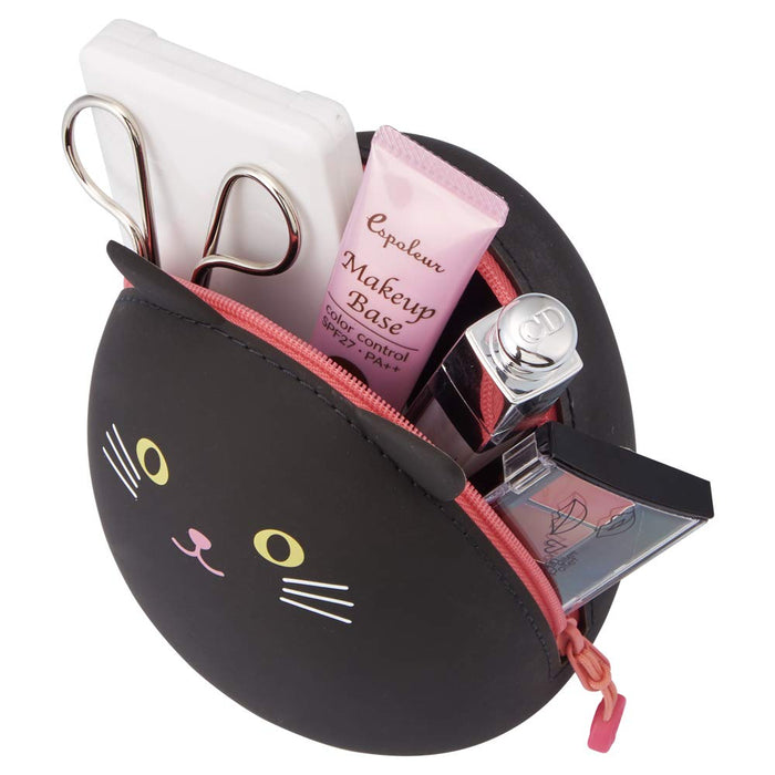 Lihit Lab Egg Pouch Big Mikeneko A7783-7 - Compact Storage Solution-Kiichin - The #1 Place for Japanese Goods in Your Hand!