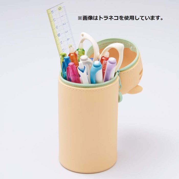 Lihit Lab Big Frog Pen Case A7714-13 - Spacious and Stylish Storage Solution from Japan-Kiichin - The #1 Place for Japanese Goods in Your Hand!