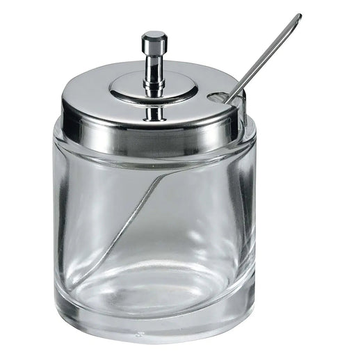 M-Taka Glass Mustard Pot - Authentic Japanese Kitchenware-Kiichin - The #1 Place for Japanese Goods in Your Hand!