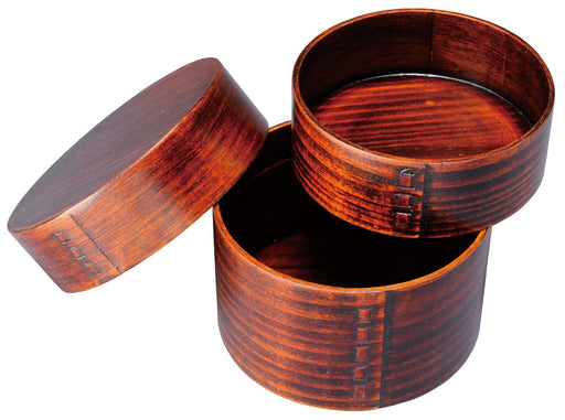 Ruozhao Japanese 2-Tier Ohitsu Style Lunch Box-Kiichin - The #1 Place for Japanese Goods in Your Hand!