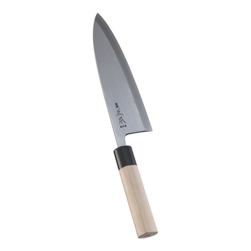 Masamoto Sohonten 24cm Deba Knife Ams40024 - Tamapaku Steel Horn Magnolia Handle-Kiichin - The #1 Place for Japanese Goods in Your Hand!