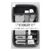 Midori Japan Stationery Set Xs Kit - Silver Edition-Kiichin - The #1 Place for Japanese Goods in Your Hand!