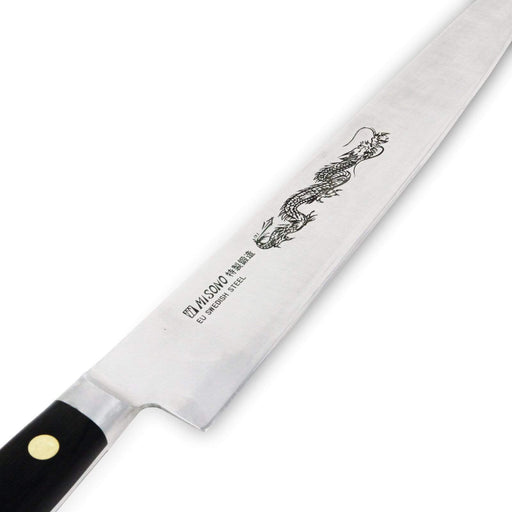 Misono Eu Swedish Carbon Steel Sujihiki Knife 360mm - Premium Culinary Tool-Kiichin - The #1 Place for Japanese Goods in Your Hand!