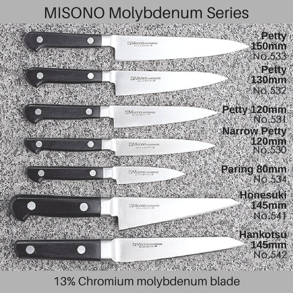 Misono Molybdenum Petty Knife 150mm - No.533-Kiichin - The #1 Place for Japanese Goods in Your Hand!