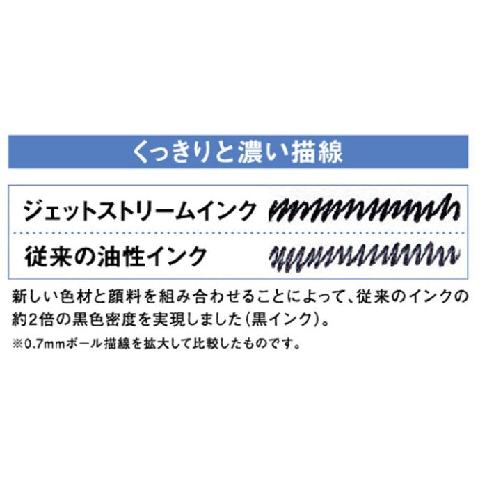 Mitsubishi Pencil Jetstream 0.5 Multicolor Ballpoint Pen Refill (5 Pcs)-Kiichin - The #1 Place for Japanese Goods in Your Hand!