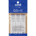 Mitsubishi Pencil 0.5 Hb Mechanical Pencil Lead (3Pcs) - Black-Kiichin - The #1 Place for Japanese Goods in Your Hand!