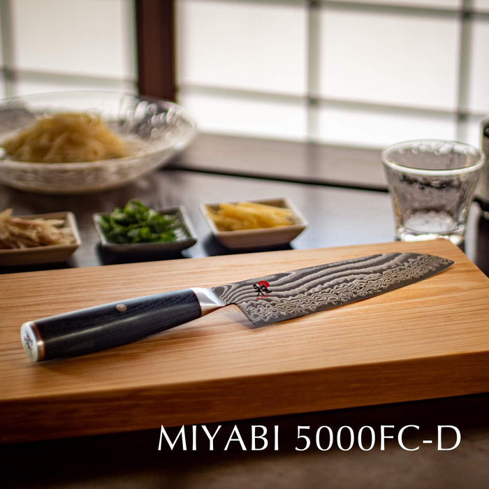 Miyabi 5000FC-D Gyuto 200mm Japanese Damascus Chef Knife 34681-201-Kiichin - The #1 Place for Japanese Goods in Your Hand!