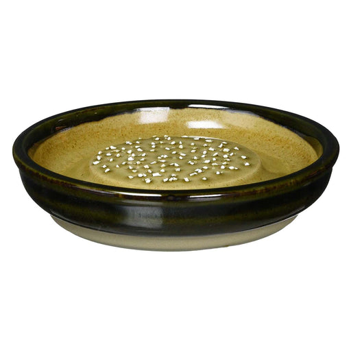 Motoshige Ceramic Japan Condiment Grater Plate - Authentic Japanese Kitchen Tool-Kiichin - The #1 Place for Japanese Goods in Your Hand!