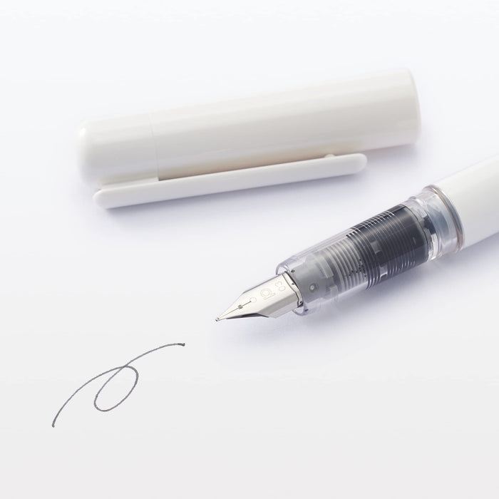 Mujirushi Ryohin Black Fountain Pen Cartridge 4Pcs-Kiichin - The #1 Place for Japanese Goods in Your Hand!