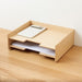 Mujirushi Ryohin Japan A4 Wooden Document Tray - 2 Tiers-Kiichin - The #1 Place for Japanese Goods in Your Hand!
