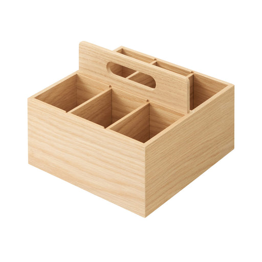 Mujirushi Ryohin Japan Wooden Tool Box - Compact and Durable Storage Solution-Kiichin - The #1 Place for Japanese Goods in Your Hand!