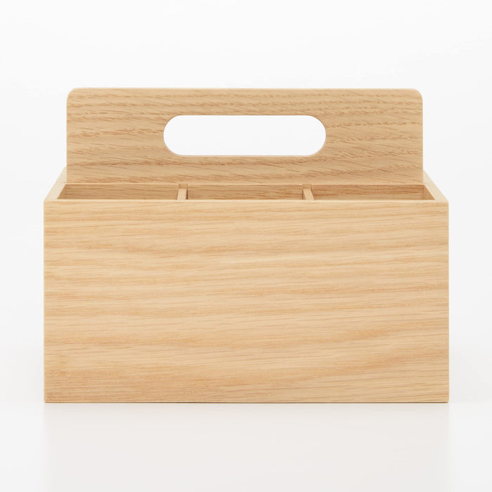 Mujirushi Ryohin Japan Wooden Tool Box - Compact and Durable Storage Solution-Kiichin - The #1 Place for Japanese Goods in Your Hand!