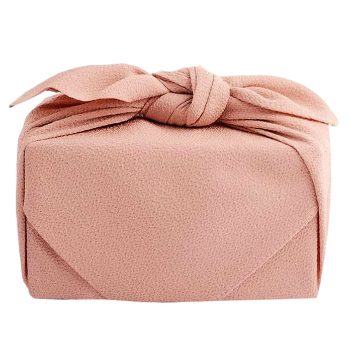 Musubi Furoshiki 70Cm Japan Peach Pink - Ichikoshi 10184-015-Kiichin - The #1 Place for Japanese Goods in Your Hand!