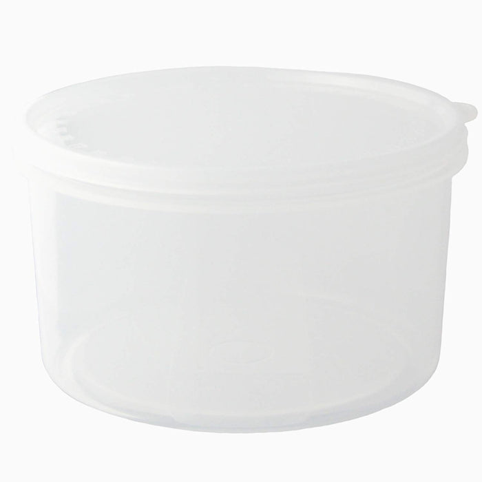 Nagao Round Storage Container Set - Made In Japan, 490Ml 900Ml 1700Ml-Kiichin - The #1 Place for Japanese Goods in Your Hand!