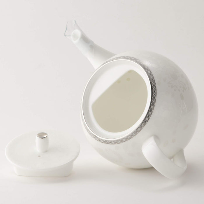 Narumi Japan Tea Pot Milano Bianca 660Cc - Premium Quality Tea Pot-Kiichin - The #1 Place for Japanese Goods in Your Hand!