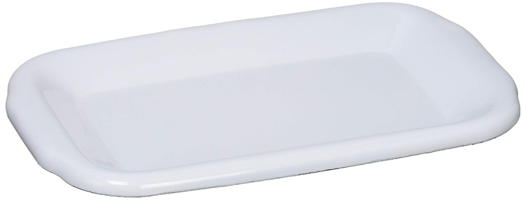 Noda Horo White Enamel Lid for Rectangular Deep S - Made in Japan-Kiichin - The #1 Place for Japanese Goods in Your Hand!