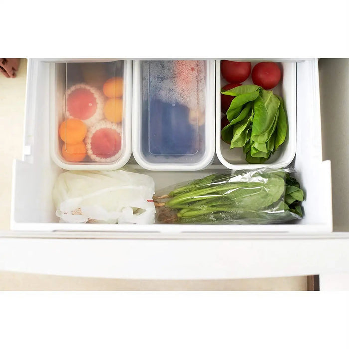 Noda Horo White Enamel Rectangle Shallow Food Containers - Large Size with Lid-Kiichin - The #1 Place for Japanese Goods in Your Hand!