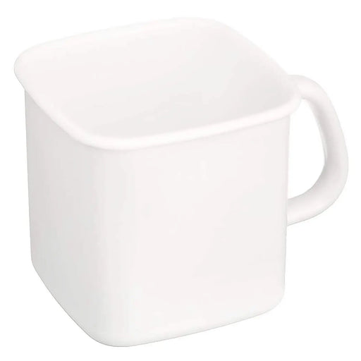 Noda Horo Enamel Square Food Containers - 1.2L Capacity with Handle and Lid-Kiichin - The #1 Place for Japanese Goods in Your Hand!