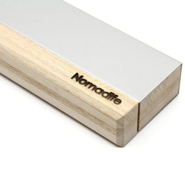 Nomadife Silver Medium Wooden Knife Case - Organize Your Blades with Style-Kiichin - The #1 Place for Japanese Goods in Your Hand!