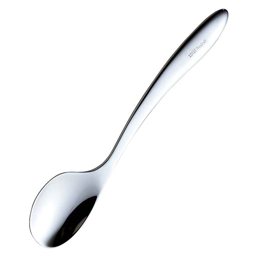 Nonoji UD Stainless Steel Spoon - Large Size for Left-Handed Users-Kiichin - The #1 Place for Japanese Goods in Your Hand!