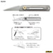 Olfa L Type 34B Craft Knife-Kiichin - The #1 Place for Japanese Goods in Your Hand!