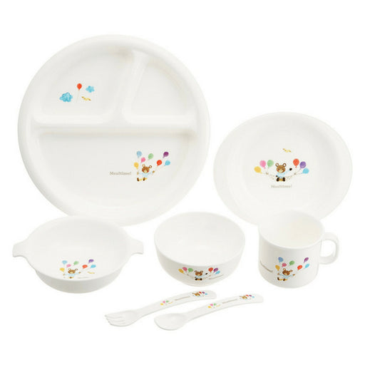 Osk Mealtime Baby Toddler Plastic Unbreakable Dinnerware Set - Durable and Safe for Little Ones-Kiichin - The #1 Place for Japanese Goods in Your Hand!