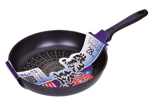 28cm Japan Blue Diamond Coat Frying Pan - Gas Fire Only-Kiichin - The #1 Place for Japanese Goods in Your Hand!