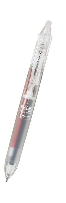 Pilot Frixion Ball 4 Erasable Multicolor Pen - Transparent Body-Kiichin - The #1 Place for Japanese Goods in Your Hand!