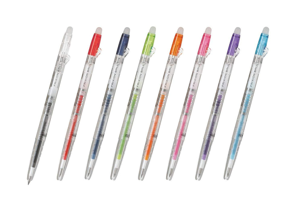 Pilot Frixion Ball 4 Erasable Multicolor Pen - Transparent Body-Kiichin - The #1 Place for Japanese Goods in Your Hand!