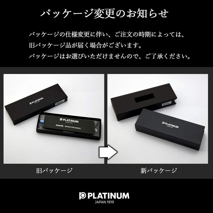 Platinum Fountain Pen Plaisir Frosty Blue Pgb-1000B#57-2 - Made in Japan-Kiichin - The #1 Place for Japanese Goods in Your Hand!