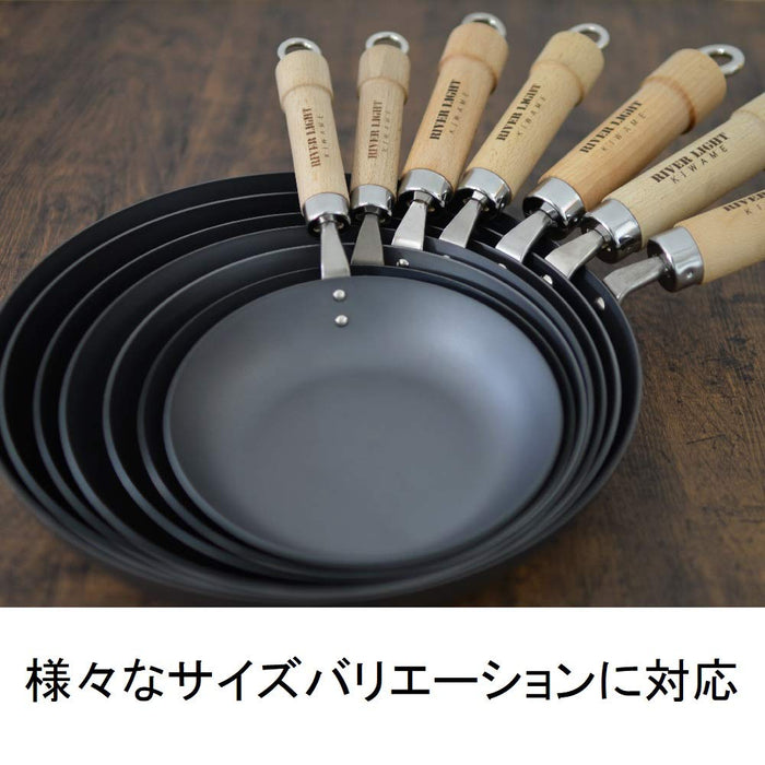 Riverlight 30Cm Iron Wok for Stir Frying on Ih Japan-Kiichin - The #1 Place for Japanese Goods in Your Hand!